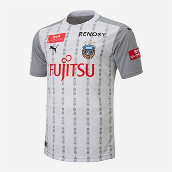 Tailandia Camiseta Kawasaki Frontale 2ª Kit 2020 2021 Blanco